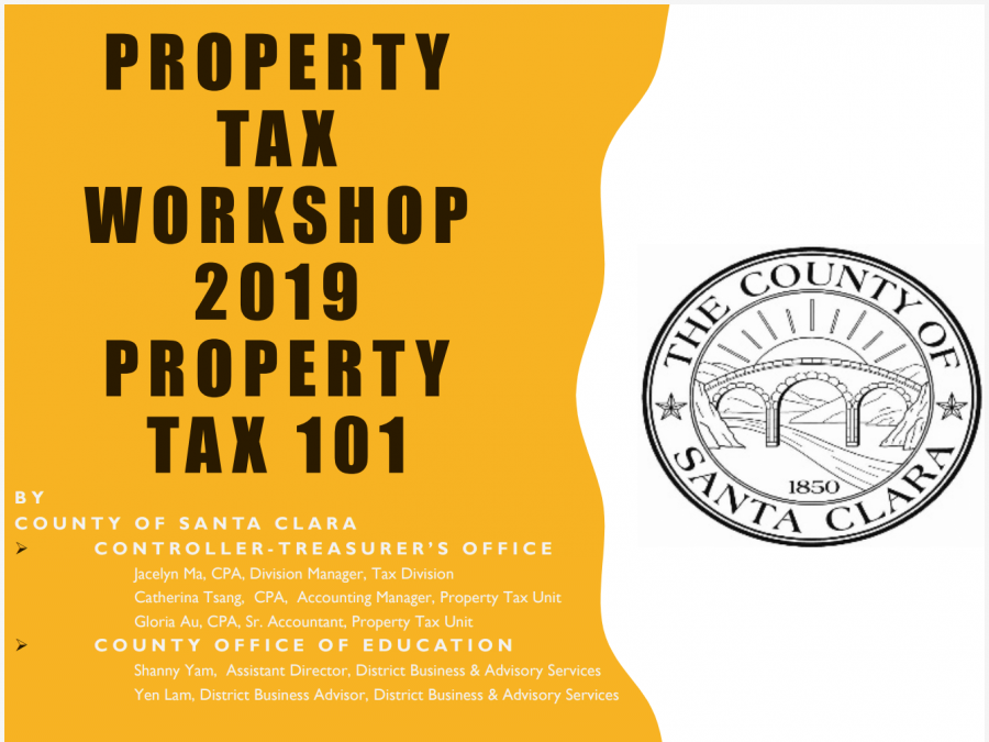 Property Tax Workshop 2019, Property Tax 101 Cover