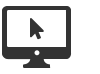 Icon of computer screen